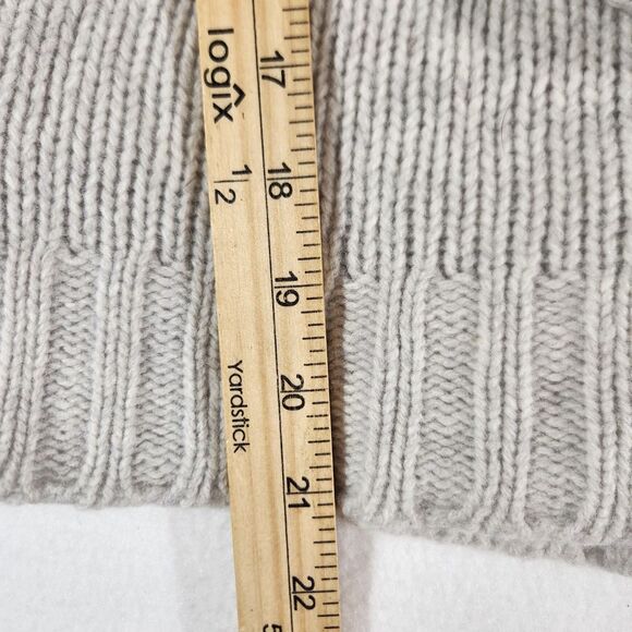 Brandy Melville Wool Blend Sweater Women Small Cream Cardigan Girl - Picture 6 of 9